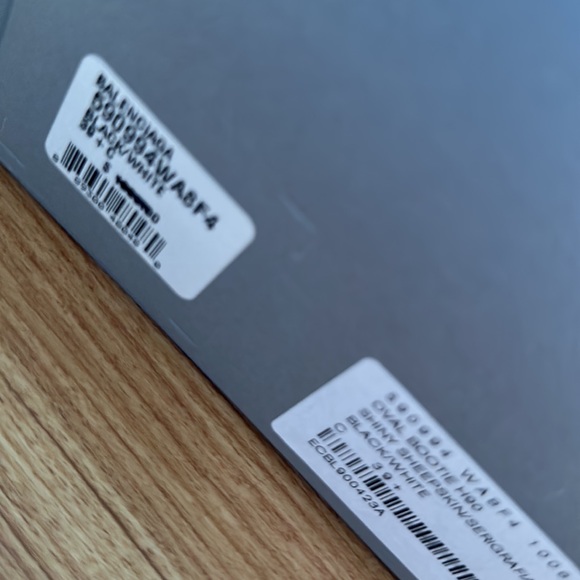 BALENCIAGA BLACK BOOTS 39.5 - Picture 4 of 4